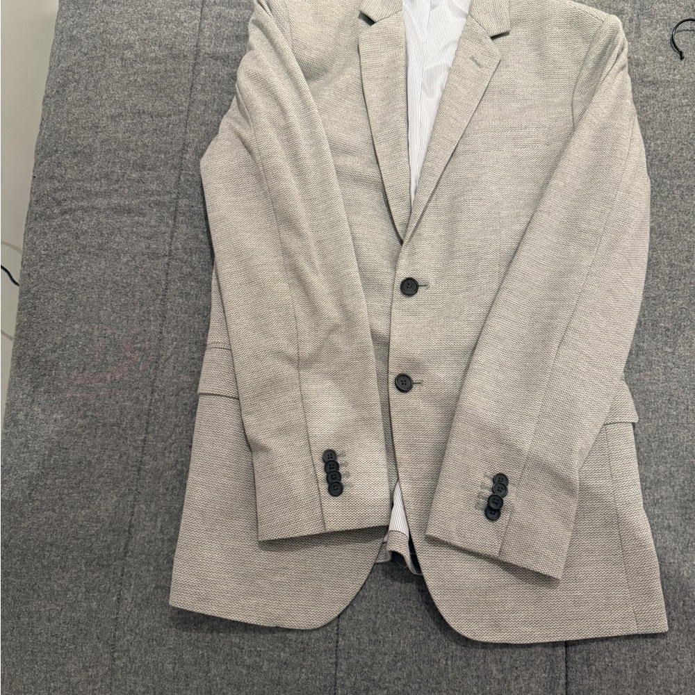 Men's Light Gray Blazer